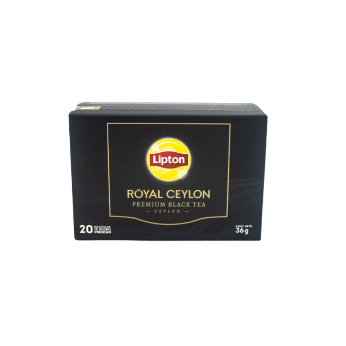 TE LIPTON ROYAL ETIQUETA...