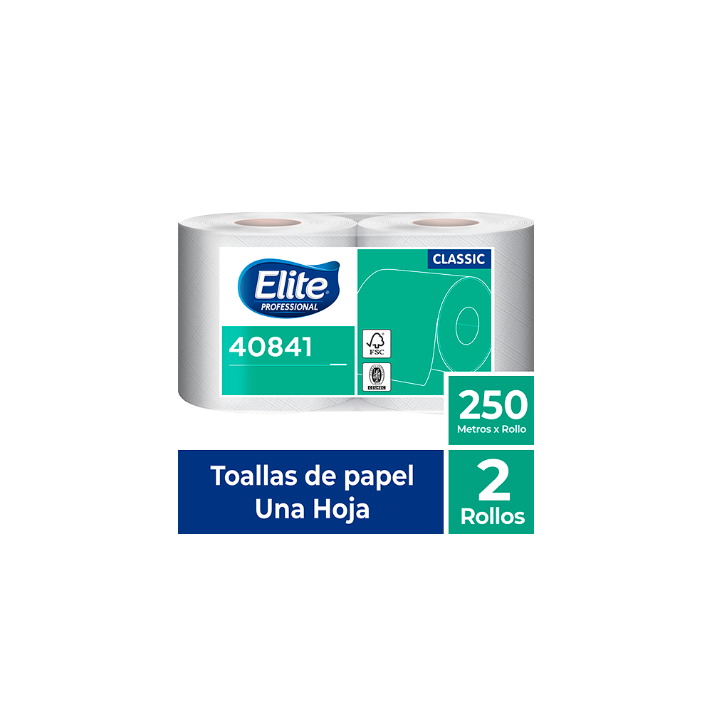 PACK 10 TOALLA NOVA JUMBO ELITE 250MT - 2 ROLLOS