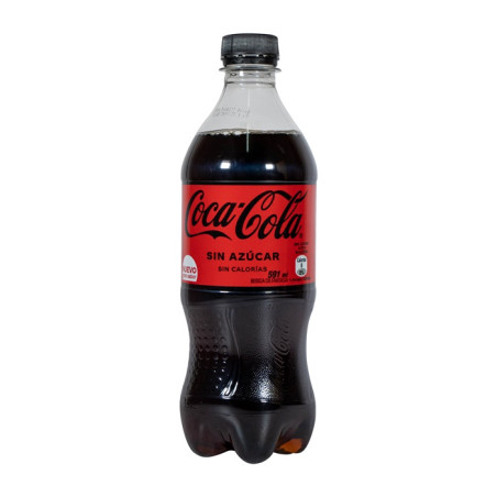 BEBIDA DESECHABLE 591 CC COCA COLA ZERO