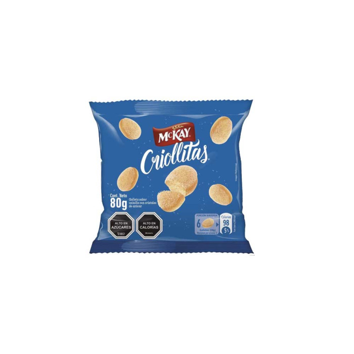 GALLETA CRIOLLITA 100 GR MCKAY