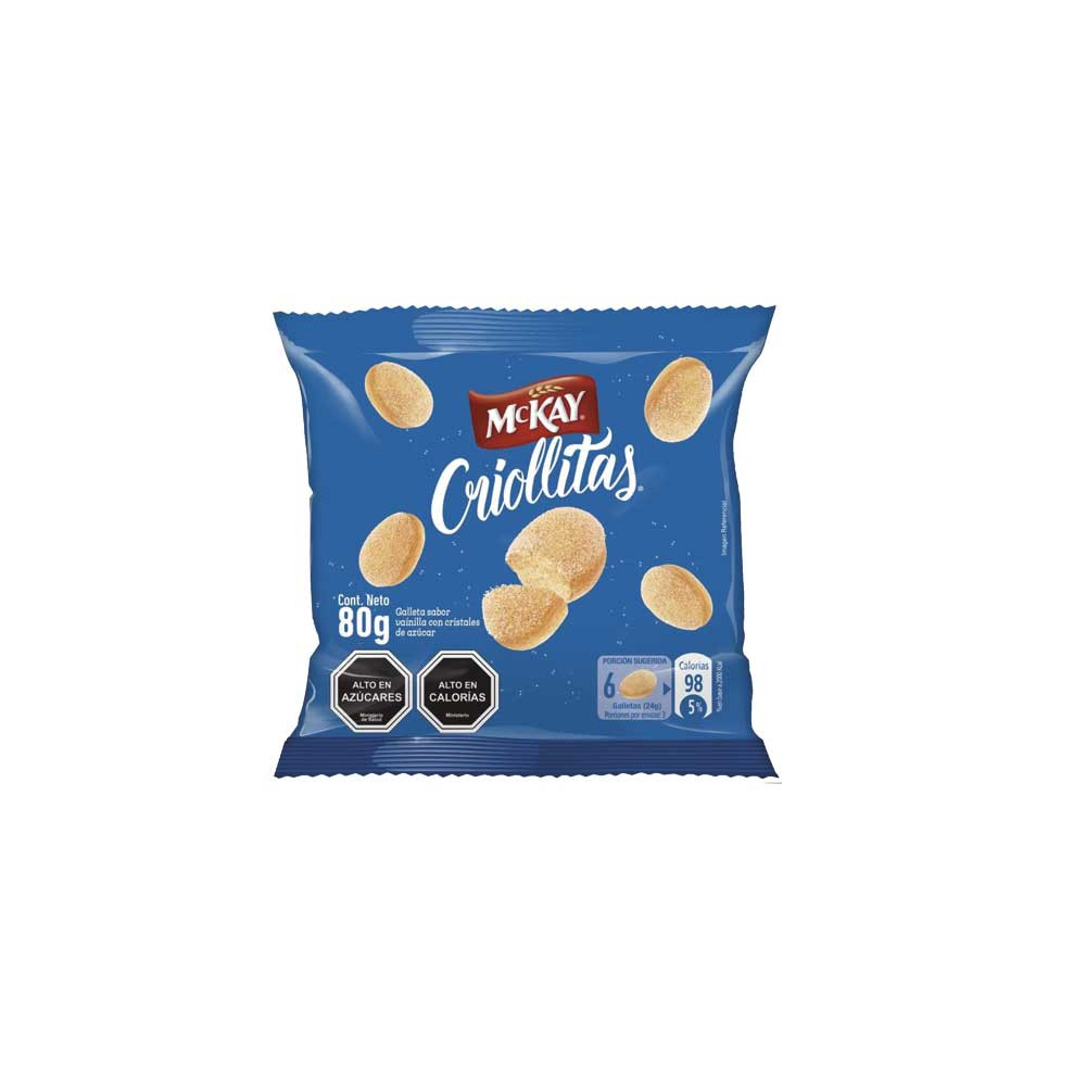 GALLETA CRIOLLITA 100 GR MCKAY