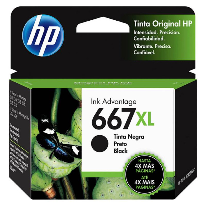 CARTRIDGE HP 667 XL NEGRO