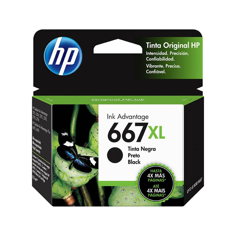 CARTRIDGE HP 667 XL NEGRO