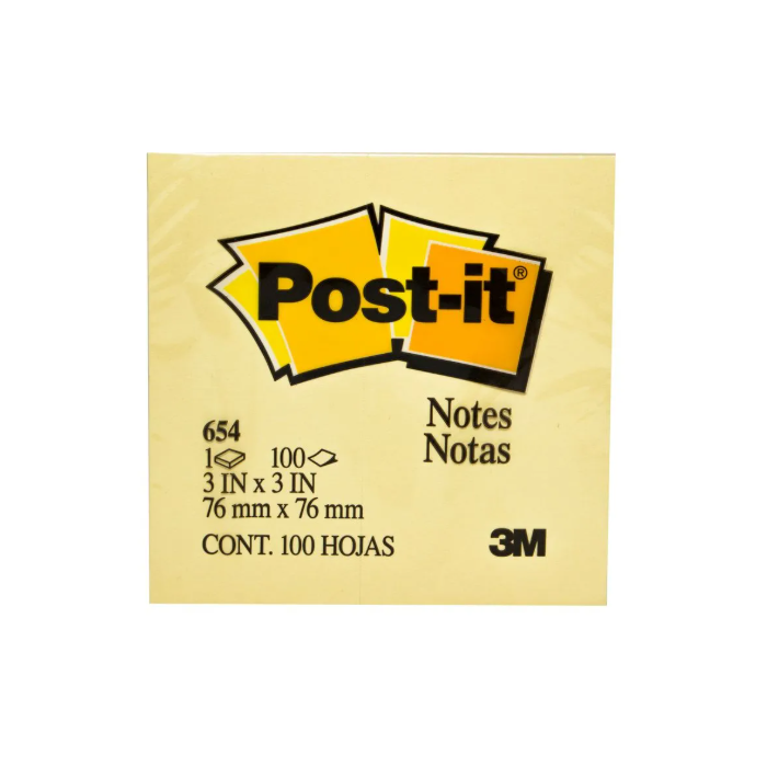 POST IT 654 3M AMARILLO 76...