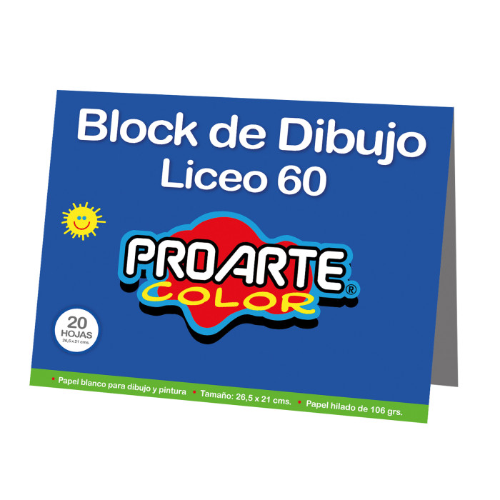 BLOCK DIBUJO LICEO PROARTE