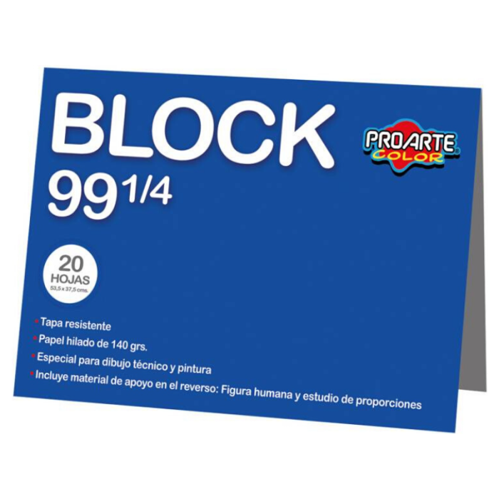 BLOCK DIBUJO N99 1/4 PROARTE