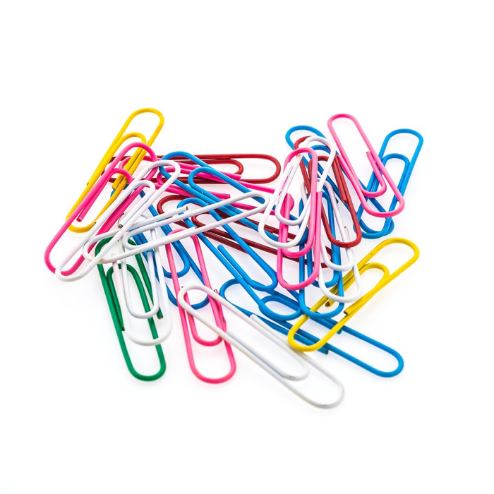 CLIPS HAND 28MM COLORES 100...
