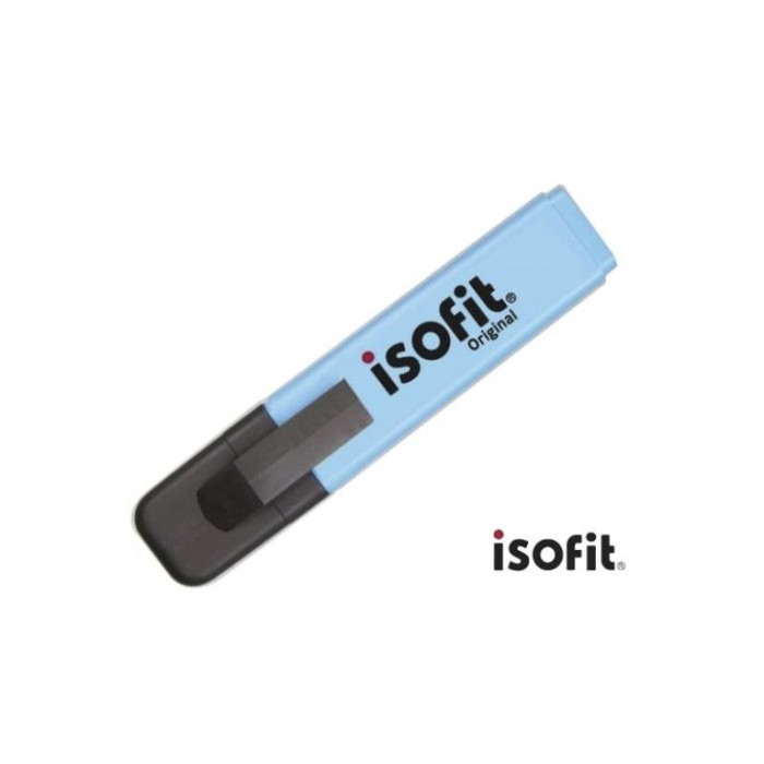 DESTACADOR ISOFIT CELESTE TB