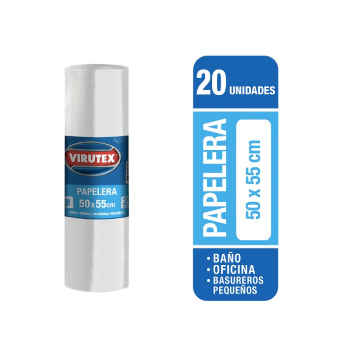 BOLSA BASURA 50 X 55 BLANCA...