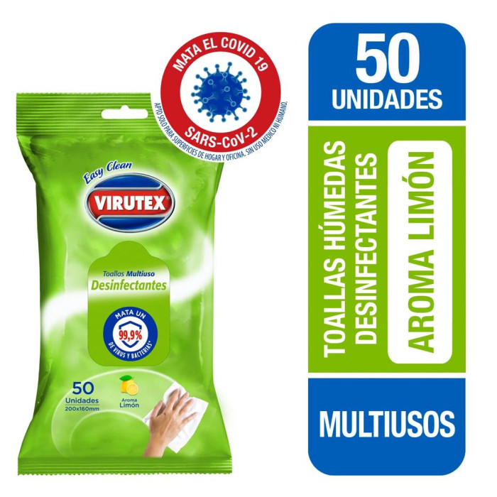 TOALLITAS DESINFECTANTE...