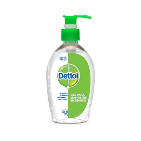 ALCOHOL GEL DETTOL 200 ML