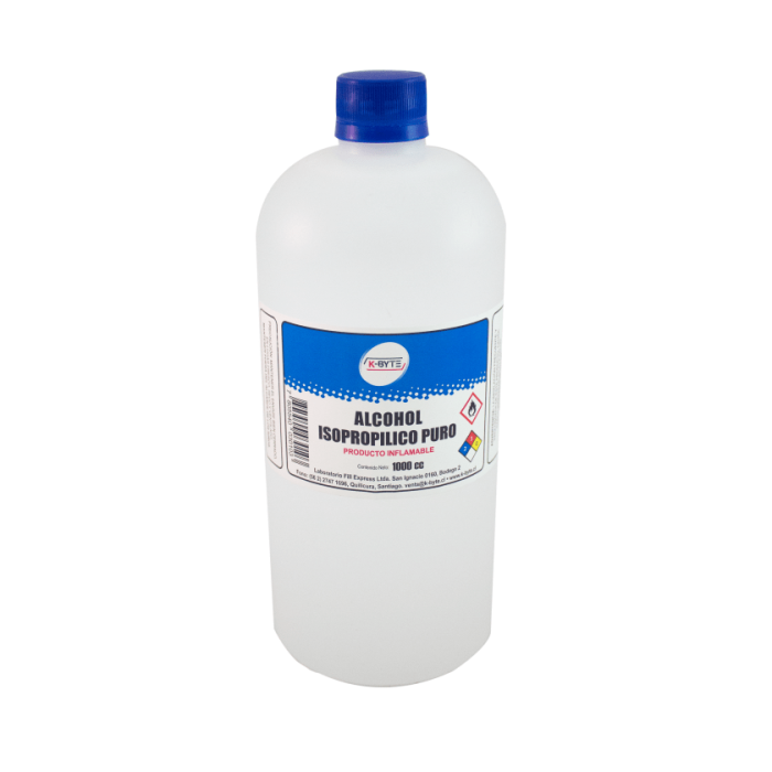 ALCOHOL ISOPROPILICO 1 LITRO