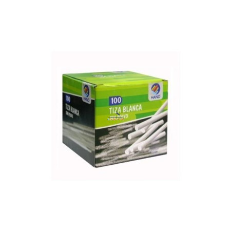 TIZA BLANCA 100 UNIDADES HAND