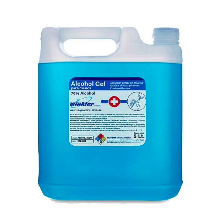 ALCOHOL GEL 5LT