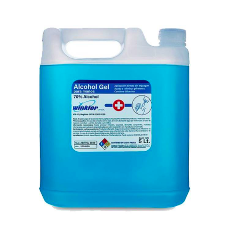 ALCOHOL GEL 5LT