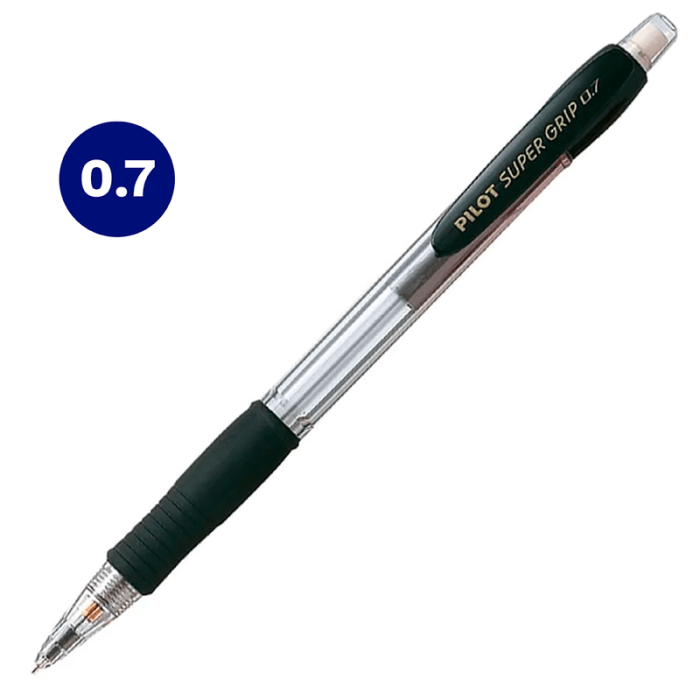 PORTAMINA 0.7 PILOT G2 NEGRO