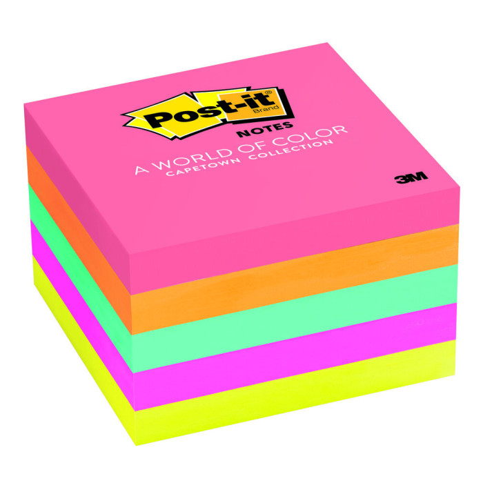 POST IT 76 X 76 654 3M NEON...