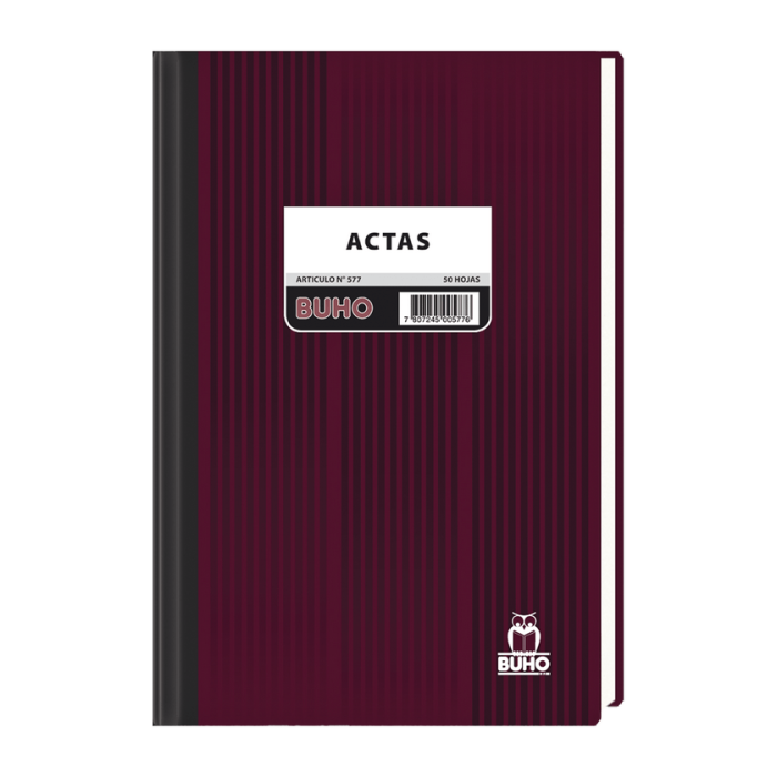 LIBRO ACTAS 50 HJS ART. 577...