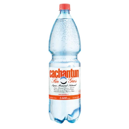AGUA MINERAL 1.6 LTS. SIN GAS - CACHANTUN