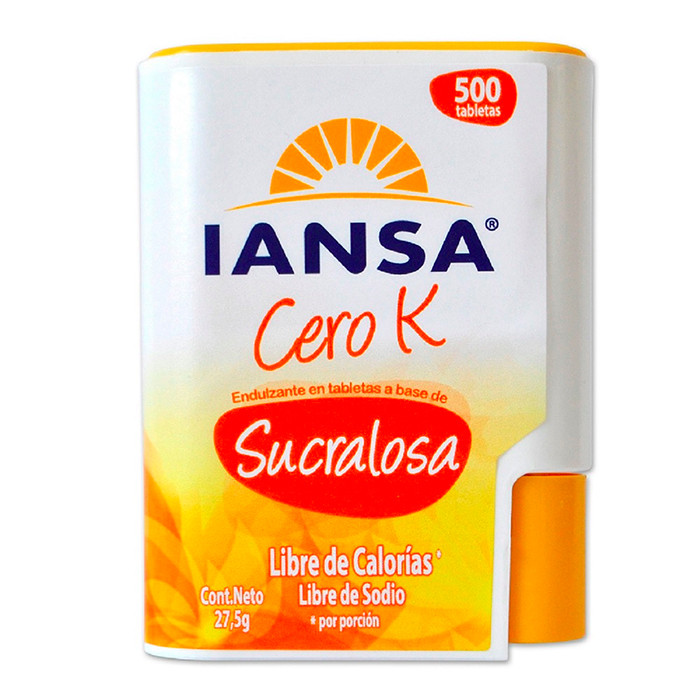 ENDULZANTE TABLETAS 500 UND...
