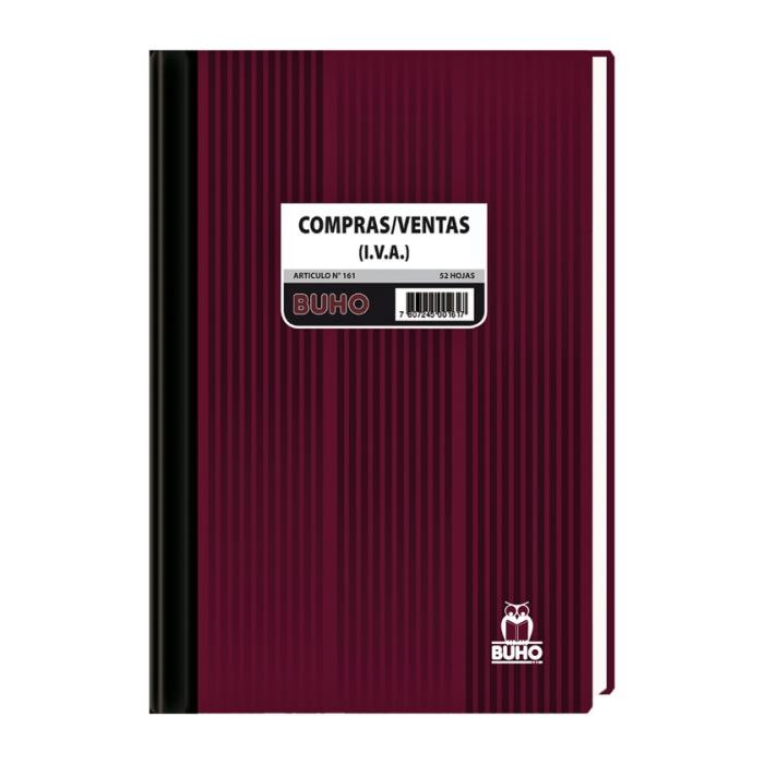 LIBRO COMPRA VENTAS 52 HJS...