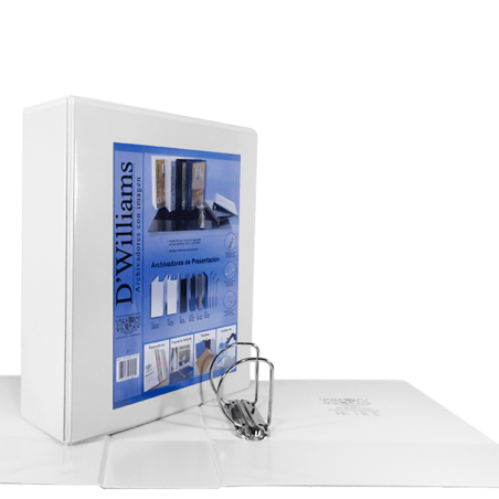 ARCHIVADOR PRESENTACION OFICIO 2" 2 AROS BLANCO WJ