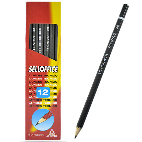 LAPIZ GRAFITO 3B SELLOPENCIL