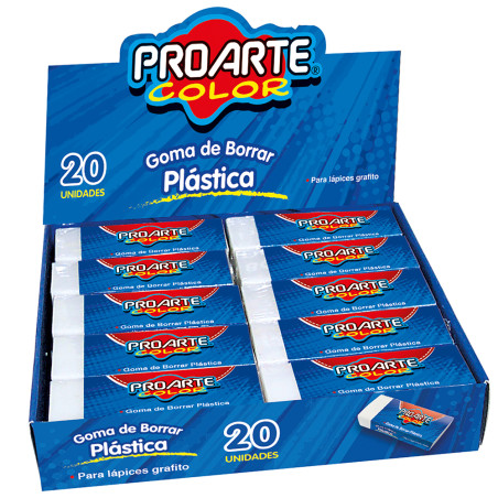 GOMA DE BORRAR PLASTICA PROARTE 526-50