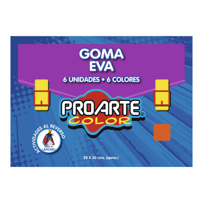 CARPETA GOMA EVA PROARTE 6...