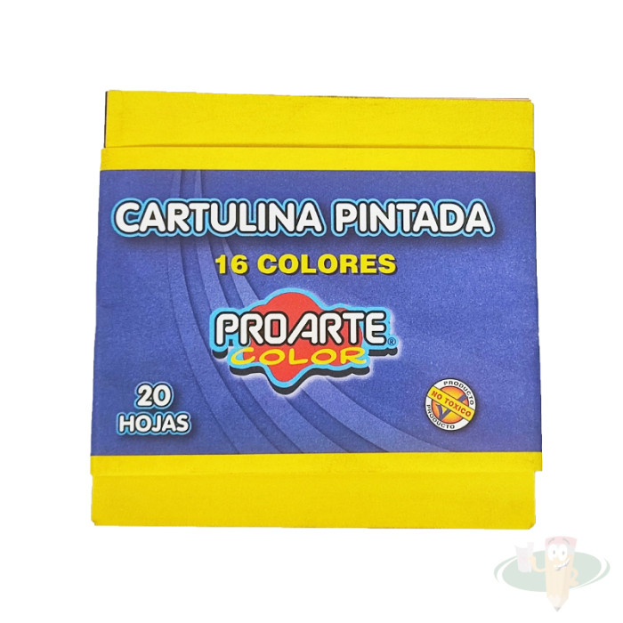 CARTULINA PINTADA 10 X 10...