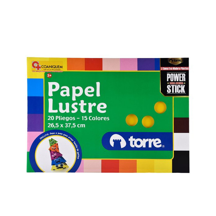 CARPETA PAPEL LUSTRE...