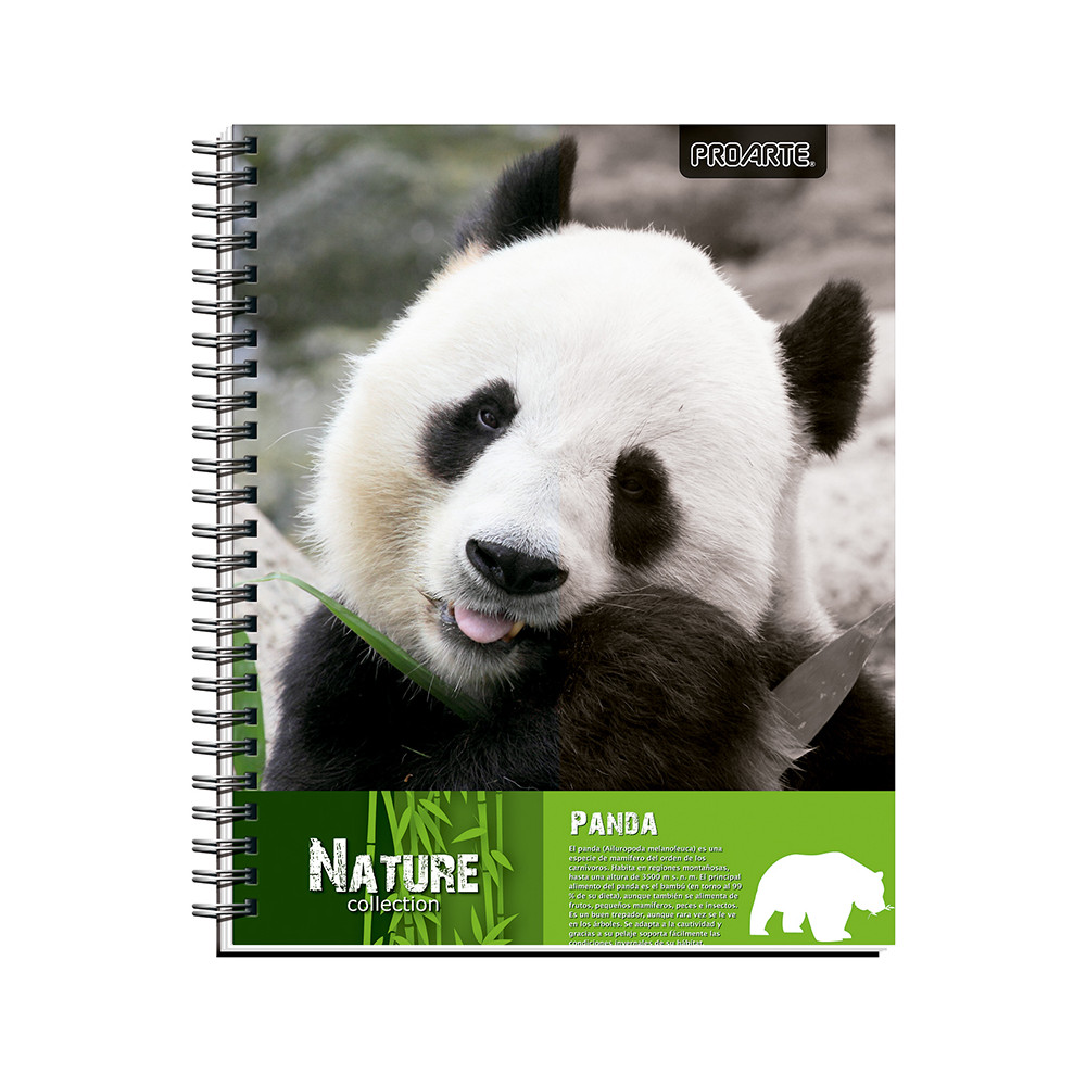 CUADERNO UNIVERSITARIO MAT 7MM 100 HJS PROARTE NATURE