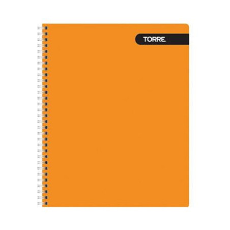 CUADERNO UNIV MAT 7MM 100 HJS TORRE UNO LISO