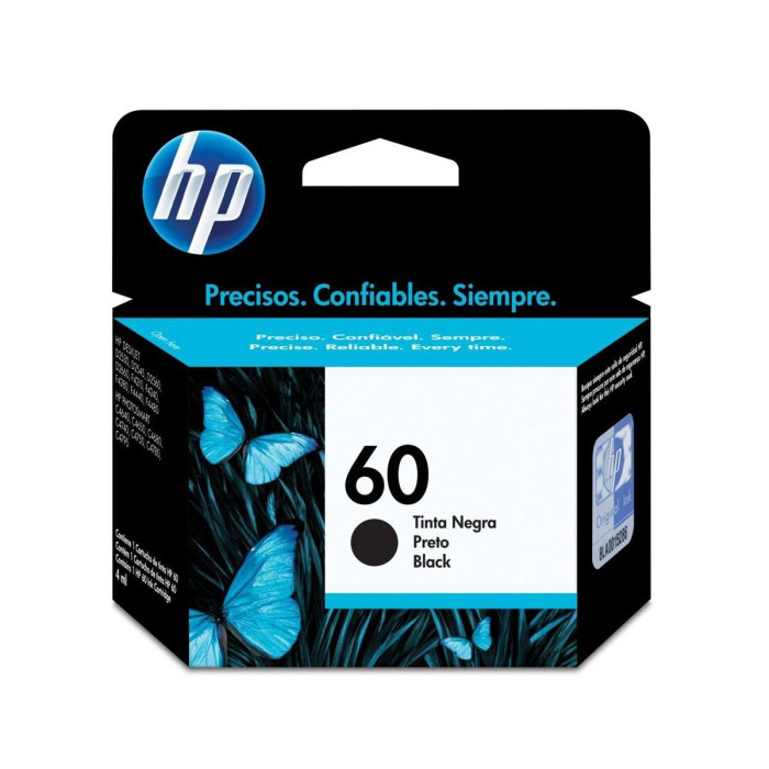 CARTRIDGE HP 60 NEGRO CC640