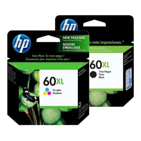 CARTRIDGE HP 60 XL COLOR CC644