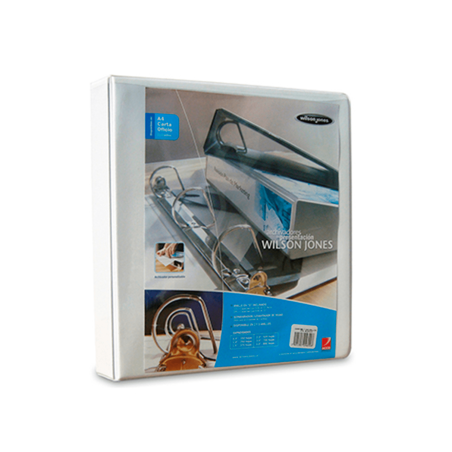 ARCHIVADOR PRESENTACION A-4 2" 2 AROS WJ BLANCO