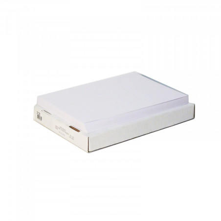 OPALINA OFICIO GOFRADA BLANCA 200 GRS - 125 UNIDADES