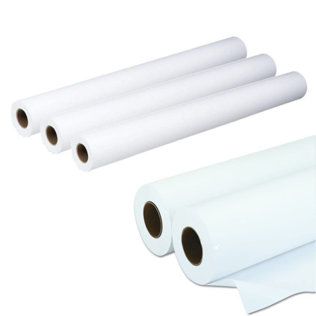 ROLLO PLOTTER 61CM X 50 MTS - 80 GR
