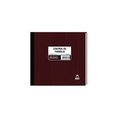 LIBRO CONTROL TIMBRAJE 26 HJS ART. 165 BUHO