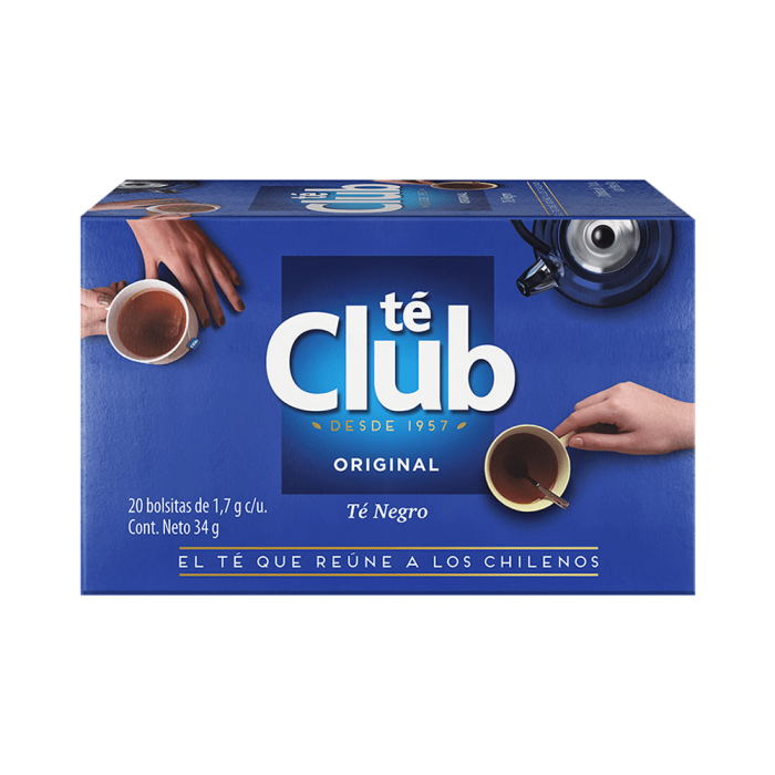 TE CLUB ORIGINAL 20 UNIDADES