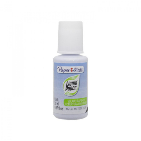 CORRECTOR BOTELLA - LIQUID PAPER 20 ML.