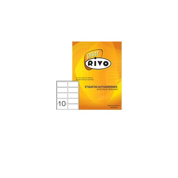 ETIQUETA RIVO 51 X 102 500 UND 50 HJS RC5010